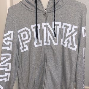 Grey Victoria Secrets Pink Light Jacket